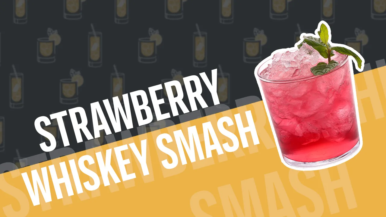 STRAWBERRY WHISKY SMASH Tarif Videosu